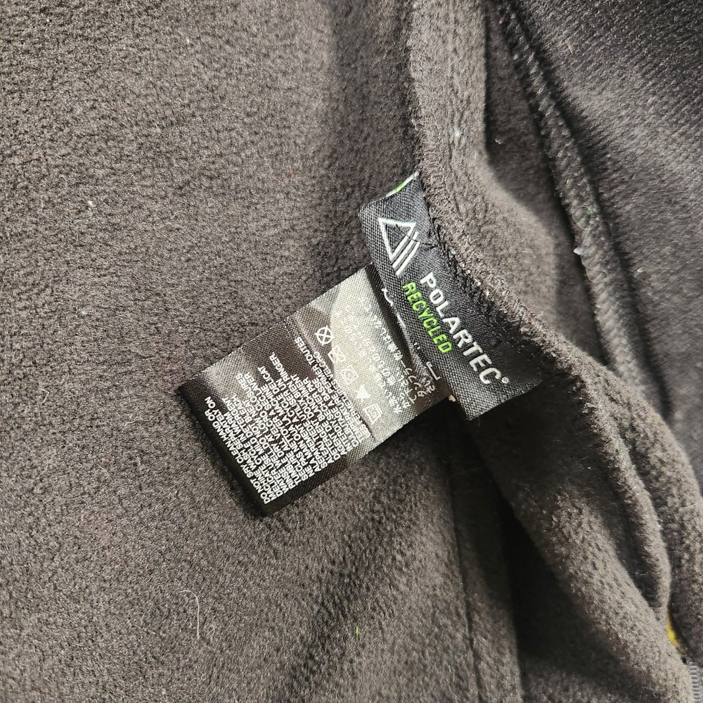 The North Face Jacket Womens Small Black Fleece Sunflower Print Denali Hooded - Picture 6 of 14
